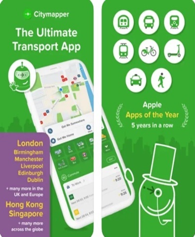 Citymapper – The Ultimate Transport App for Your UK Travel Needs