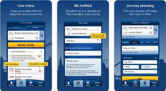 National Rail Enquiries App To Get Free Alerts About Your Trip
